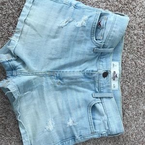 Hollister jean shorts